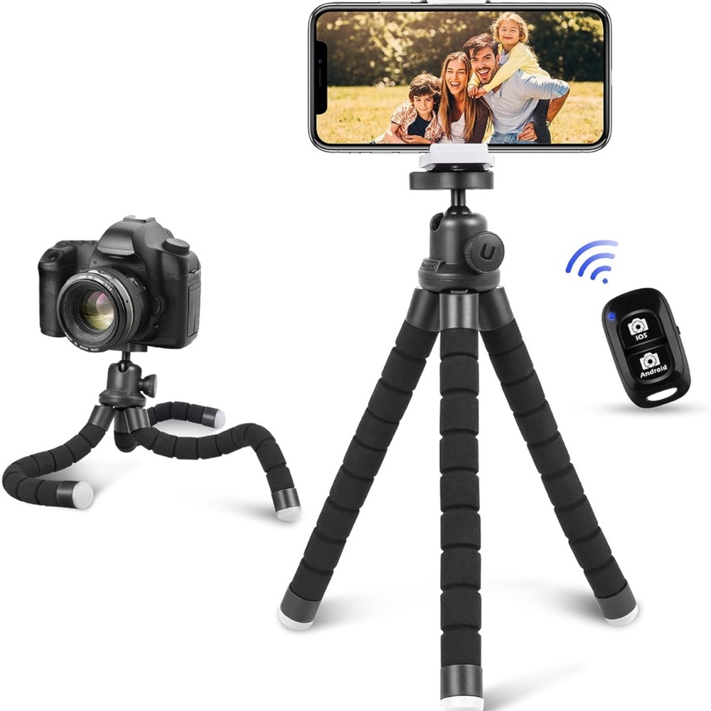Amazon Tripod with Clicker and Attachments